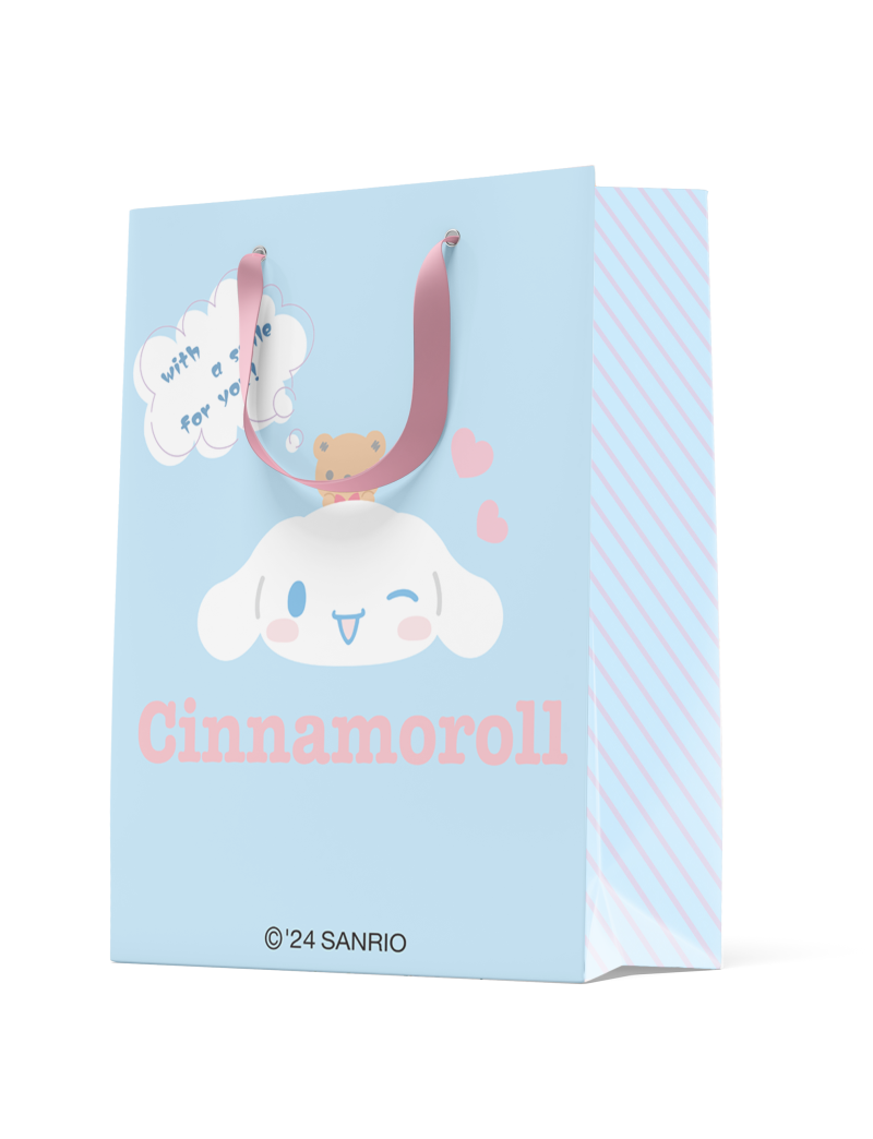 Sanrio Cinnamoroll Collection Holographic Big Gift Bag 