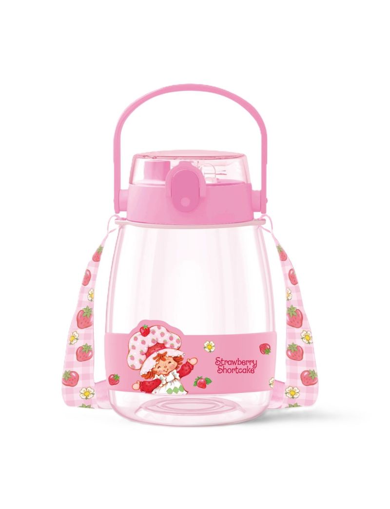Strawberry Shortcake Bottle With Strap 1300ml