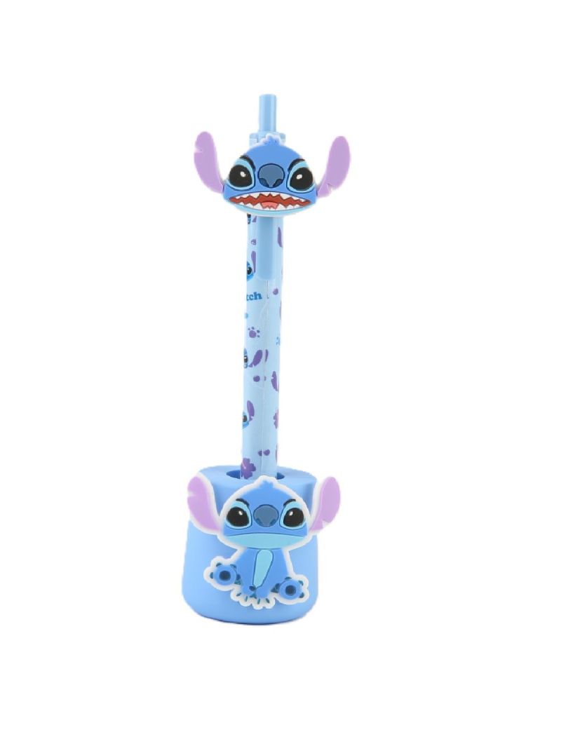 Disney Stitch Collection Figure Ballpoint Pen Set 1.0mm Black Ink