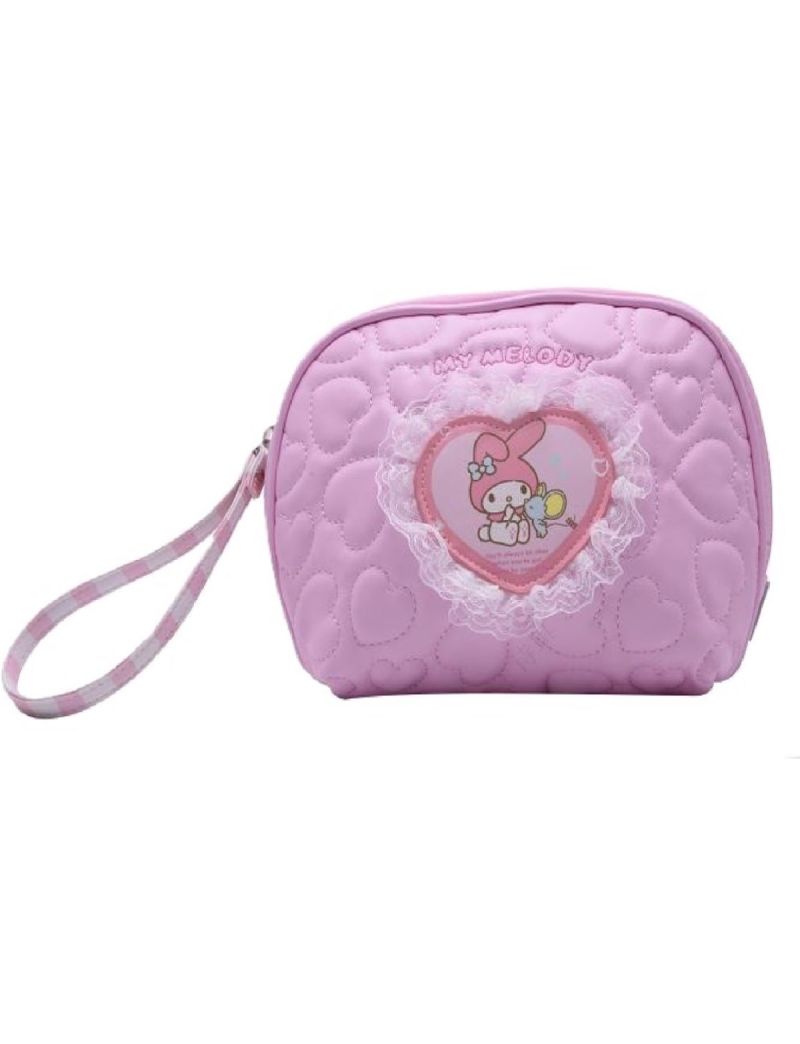 Sanrio My Melody Pink Shell-Shaped Cosmetic Bag
