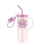 Disney Lilo & Stitch Collection Plastic Tumbler with Straw 1250ml Pink