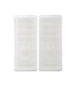 MINISO White Ice Cube Tray 2 Pack