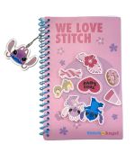 Disney Stitch Collection B6 Rotating Wheel Wire-Bound Notebook Angel