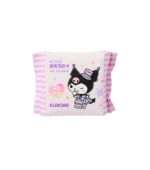 Sanrio Kuromi Dry Wipes 25 Sheets Travel Pack Size
