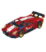 MINISO Toys Pull Back Racing Car Series Building Blocks