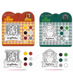 Harry Potter Coloring Plaster Refrigerator Magnet (2 Assorted Models)(A)