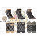 Harry Potter Hufflepuff Men's Athletic Ankle Socks (3 Pairs)