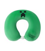 Minecraft Creeper Green Memory Foam Neck Pillow