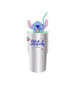 Disney Stitch Dinner Party Pineapple Double Wall Steel Tumbler With Straw 900ml 