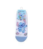 Disney Stitch Dinner Party Ankle Socks 1Pair Smiley Stitch Size 5-7.5