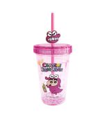 Crayon Shinchan Pink Double Wall Plastic Cup 320ml