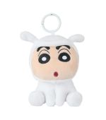 Crayon Shinchan Shinnosuke Super Shiro Costume Plush Soft Toy Pendant