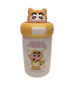 Crayon Shinchan Shinnosuke Blue Flip Top Insulated Water Bottle 600ml
