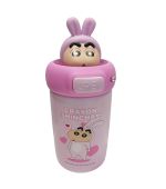 Crayon Shinchan Shinnosuke Pink Insulated Water Bottle 600ml