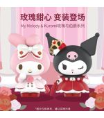Sanrio Hello Kitty & Friends My Melody & Kuromi Rose and Earl Series Figurine Blind Box 