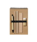 MINISO A5 Wirebound Notebook & Stationery Set