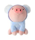 MINISO Sitting Piglet Koala Hat 10 Inch Plush Soft Toy
