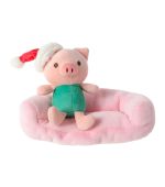 MINISO Christmas Pig & Sofa Plush Soft Toy