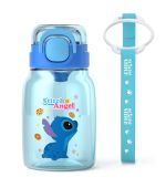 Disney Lilo & Stitch Collection Kids' Tritan Bottle & Shoulder Strap 600ml