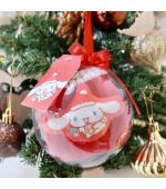 Sanrio Cinnamoroll Christmas Crew Socks Tree Decoration Bauble UK Size 4.5-6.5