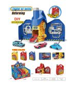 MINISO Lifelike Parking Lot Fuel Can Car Set (Assorted Characters)