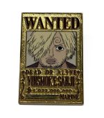 One Piece Classic Collection Sanji Wanted Poster Metal Fridge Magnet