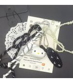 Sanrio Hello Kitty & Friends Hello Kitty Black & White Cute Face Pendant
