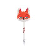 Disney Zootropolis 2 Nick Wilde 0.7mm Black Plush Ballpoint Pen