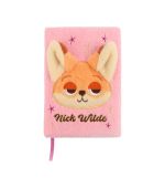 Disney Zootropolis 2 Nick Wilde A5 3D Plush 80 Page Notebook