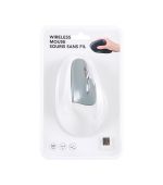 MINISO Ergonomic White Wireless Mouse