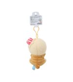 Mofusand Ice Cream Collection Yellow Hat Plush Pendant
