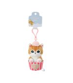 Mofusand Ice Cream Collection Pink Ice Cream Cup Plush Pendant