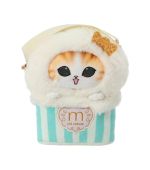 Mofusand Ice Cream Collection Gren Plush Crossbody Bag
