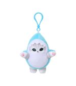 Mofusand Ice Cream Collection Blue Hat Plush Pendant