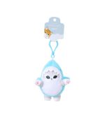 Mofusand Ice Cream Collection Blue Hat Plush Pendant