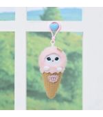Mofusand Ice Cream Collection Pink Ice Cream Plush Pendant