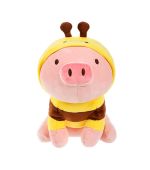 MINISO Piglet Bee Hoodie Plush Soft Toy