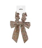 MINISO Printed Leaf Pattern Hair Bow 