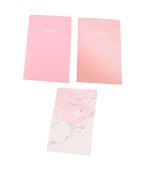 MINISO Rose Gold Series A5 32 Page Stitch Bound Notebook Set Of 3