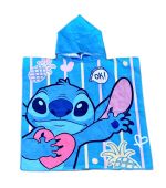 Disney Lilo & Stitch Poncho Hood Bath Towel 