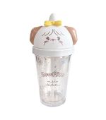 Mikko Collection Souffle Plastic Bottle with Cartoon Lid 320ml