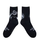 Star Wars The Mandalorian & Grogu Black Crew Socks