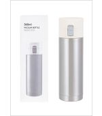 MINISO Stainless Steel Silver Vacuum Bottle