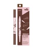 MINISO 2-in-1 Eyeliner Warm Brown 