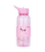 Disney Lilo & Stitch Collection Plastic Bottle with Straw and Sleeve 1000ml Angel