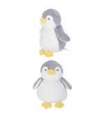 Mini Family PenPen Small Penguin Grey 10 Inch Plush Soft Toy