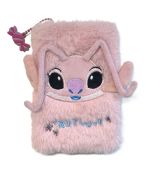 Disney Stitch Collection A6 Plush Hardcover Notebook Angel