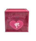 Barbie Pink Collection Storage Box Heart