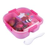 We Bare Bears Seaside Music Festival 3 Compartment Bento Box 1200ml