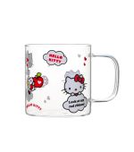 Sanrio Hello Kitty & Friends Hello Kitty Apple Collection Glass Mug 